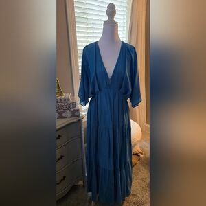 Entro Tiered Maxi Dress